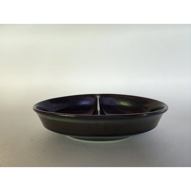 Spanish Mid Century Franciscan Madeira Divided Vegetable Dish For Sale - Image 3 of 4
