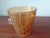 Small Vintage Hand Blown Glass Ice Bucket For Sale - Image 4 of 4