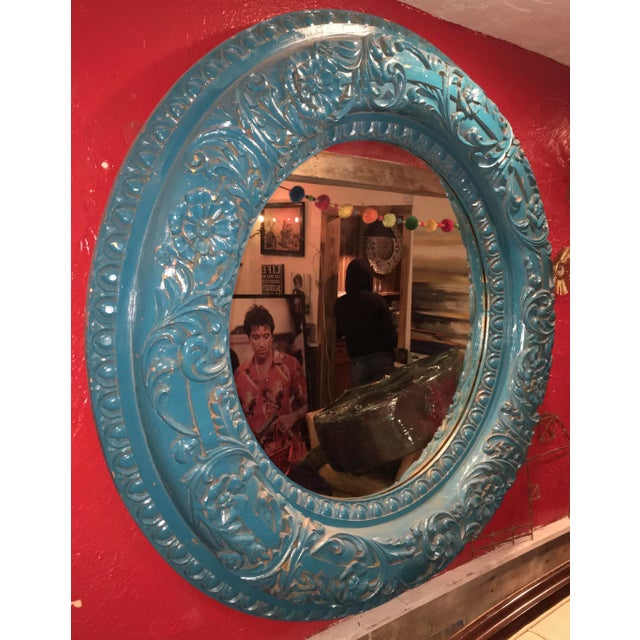 Large Gesso & Gilt Wall Mirror by Windsor Art & Mirror Co. For Sale - Image 13 of 13