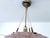 Art Deco Pendant Light in Pink and White Marble Glass, 1930s For Sale - Image 9 of 18