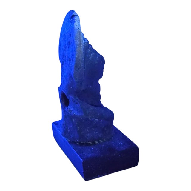 Large Pre-Columbian Jama-Coaque Seated Female Figure, 100 BCE-500 CE For Sale - Image 16 of 17