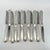 Metal Vintage Oneida/Rogers “Flirtation” Silverplate With Int'l Silver Co. Storage Chest - 80 Pcs: Service for 12, Steak Knives and Serving Pieces Flatware For Sale - Image 7 of 18