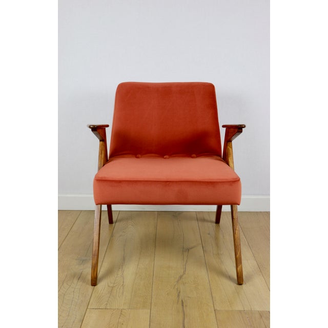 Wood Brick Bunny Armchair from J. Chierowski, 1970s For Sale - Image 7 of 13