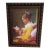 1960s "The Reader" Repro by Jean-Honore Fragonard in Antique Frame For Sale