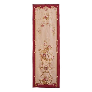 Long Savonnerie Tapestry from Aubusson For Sale
