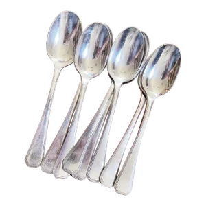 Antique Christofle Silver Tablespoons From Chargeurs Réunis Ocean Liner