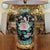 Chinese Chinese Famille Noir Porcelain Vase Adapted Into a Lamp For Sale - Image 3 of 12