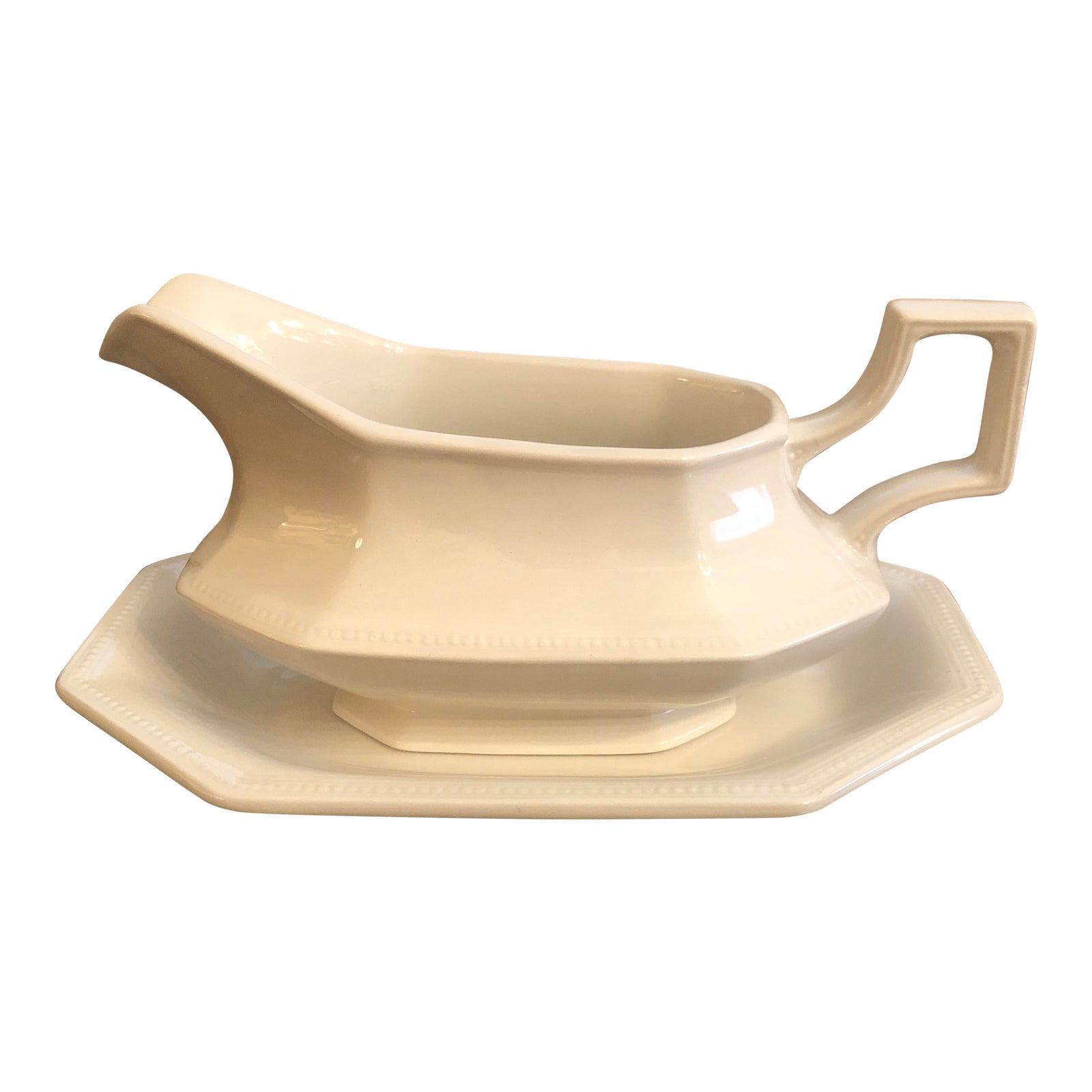 1950s Johnson Brothers Ironstone Gravy Boat a Pair Chairish