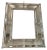 Venetian Rectangular Floreal Hand-Carving Wall Mirror by Simong For Sale