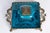 Gilded Bronze and Turquoise Enameled Earthenware Inkstand by Theodore Deck For Sale - Image 3 of 10