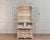 European two-part vitrine cabinet with fine carvings, circa 1790 For Sale - Image 17 of 17