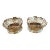 Pair of Antique Sterling Silver Wine Coasters For Sale