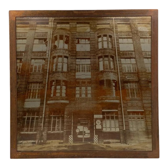 Jean-Pascal Bredenbac, Photo on Sheet Metal, Mounted on Panel, France 2000's For Sale