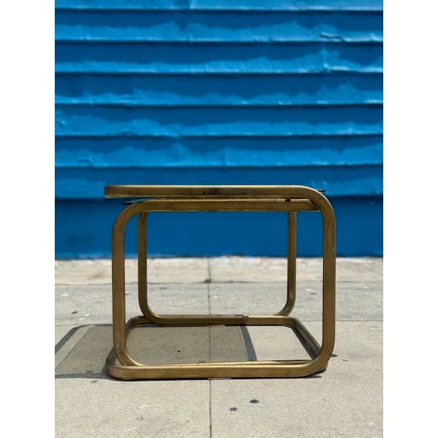 Milo Baughman 1970's Baughman Style Nesting Tables/Coffee Table For Sale - Image 4 of 10