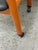Wood Benny Linden Mid Century Style Office Chair on Casters For Sale - Image 7 of 12