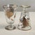 Mini Footed Tumbler Liqueur Cocktail Glasses Set of 10 Pieces Gold Encrusted Rose-Vine Pattern Circa 1960s This small size...