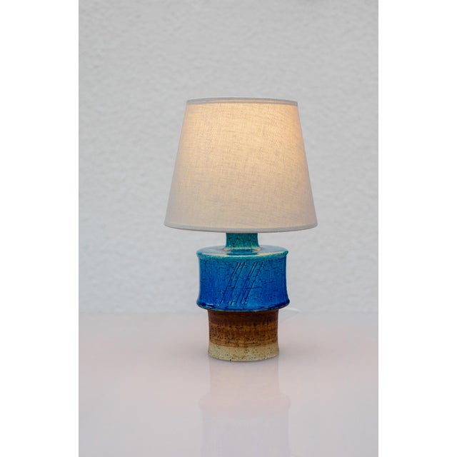 Mid-Century Modern Pottery Lamp Base by Inger Persson for Rörstrand For Sale - Image 3 of 14