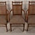 1970s Vintage Stanley Furniture Co. Faux Bamboo Cane Back Rolling Arm Chairs - Set of 4 For Sale In Tampa - Image 6 of 12