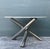 Vintage Italian Minotti Chrome and Marble Table For Sale - Image 9 of 12