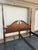 Vintage George Style Cherry Rice Carved Four Poster Cali King Bed Frame. For Sale - Image 13 of 16