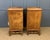 1910s Tall Burr Walnut Pedestal Cupboards, 1910, Set of 2 For Sale - Image 5 of 18