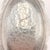 1930s 1960s Hammered Aluminum Tulip Tray For Sale - Image 5 of 8