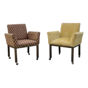 1970s Tri-Mark Lounge Chairs - a Pair