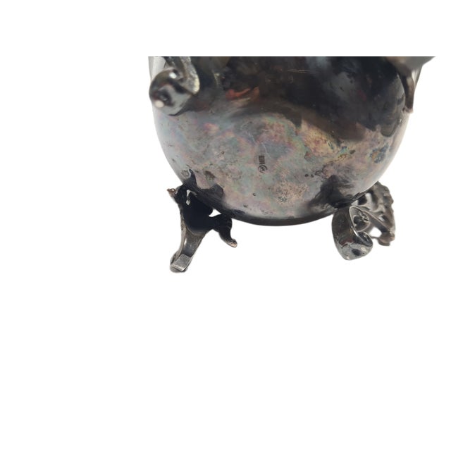 Metal Art Deco Sugar Bowl from Hefra, Poland, 1970s For Sale - Image 7 of 8