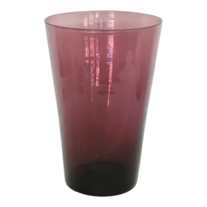 Amethyst Purple Glass Vintage Vase