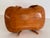 Mid-Century Italian Nutwood and Bamboo Basket, 1970s For Sale - Image 14 of 17