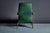 Highback Lounge Chair in Teak and Green Leather from Arne Hovmand-Olsen, 1960s For Sale - Image 4 of 15