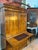 Antique English Gentlemans Chest on Chest, Burl Walnut, 1820s Secret Drawer For Sale - Image 9 of 13