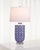 Traditional Evelyn Porcelain Table Lamp (Blue/White) 28"h For Sale - Image 3 of 4
