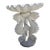 Vintage Italian Stone See Horse Birdbath For Sale
