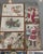 1900 - 1909 Lot of 28 Early 1900s Framed Postcards Foil Edged Under Glass, Handwritten For Sale - Image 5 of 6