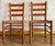 Antique Primitive Ladderback Roped Seat Folk Art, Farm Chair, Early 1900s For Sale - Image 12 of 12