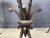 Wood Vintage French Wrought Iron Bar Stools, 1960s, Set of 3 For Sale - Image 7 of 12