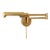 Regina Andrew Noble Swing Arm Task Sconce, Natural Brass For Sale