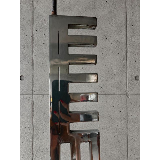 Silver Chrome Kinetic Wind Catcher Sculpture, 1970s For Sale - Image 8 of 10