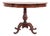 Antique 19th Century Mahogany Serving Table with Carved Details For Sale