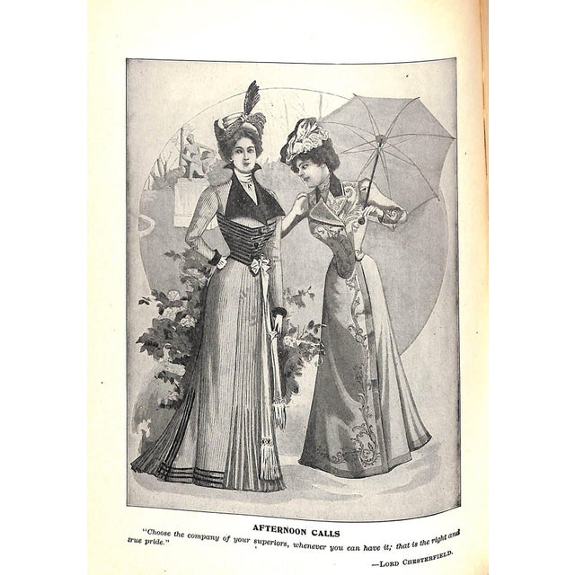 "Etiquette Up-to-Date: For Polite Society" 1901 White, Annie Randall For Sale - Image 12 of 12