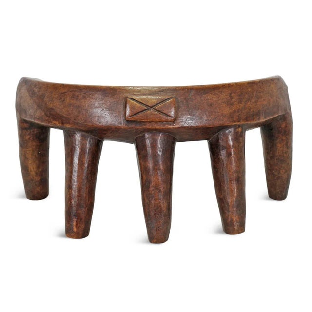 Original vintage Dinka headrest from Eastern Africa. These headrests are considered status symbols among the herders and...