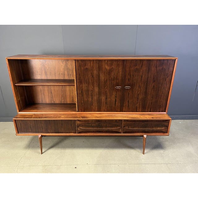 1950s Paola Highboard attributed to Oswald Vermaercke for V-Form, Belgium, 1959 For Sale - Image 5 of 14