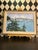 Impressionist Coastal Harbor Oil Painting With Sailboats, Framed 24" Signed Eileen Kelly For Sale - Image 14 of 15