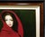 Taras Loboda "Lady in Red" Original Painting Oil on Canvas Hand Signed For Sale - Image 4 of 8