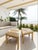 Wood Vintage Modular Rattan Coffee Tables, Set of 6 For Sale - Image 7 of 10