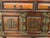 Burnt Umber Vintage Chinese Export Solid Wood Low Credenza / Media Console With Double Happiness Fretwork For Sale - Image 8 of 11