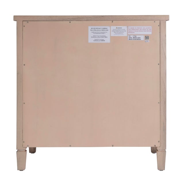 Flagstaff 30 in. W Rectangular Wood 3 Drawer Dresser, Desert Sand For Sale - Image 10 of 11