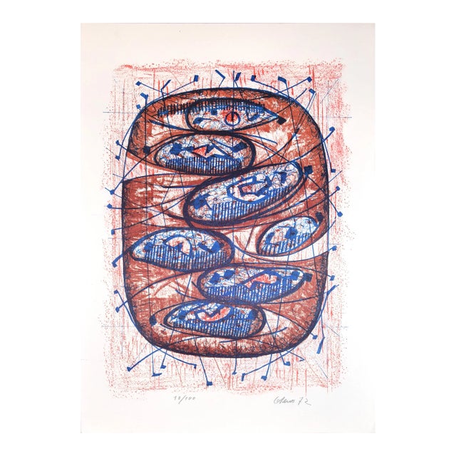 Luigi Gheno - 4 Artworks - Lithograph - Contemporary For Sale