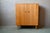Vintage Shoe Cabinet in Light Wood and Chrome-Plated Metal, 1960s For Sale - Image 4 of 13